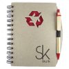 Brindes blocos de notas ecológicos personalizados