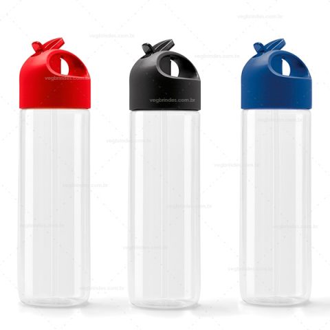 Brindes squeezes plásticos 500ml personalizados.