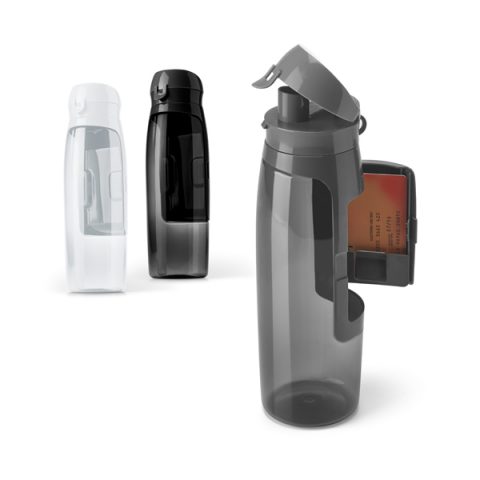 Squeeze Porta-Cartão Plástico 800ml Personalizado - Veg Brindes Curitiba.
