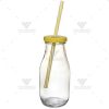 Brindes garrafa vidro retrô 310ml personalizadas