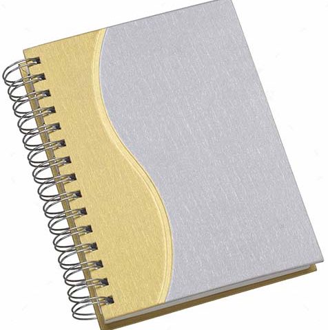 Brindes agendas wire-o personalizadas.