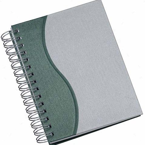 Brindes agendas wire-o personalizadas.