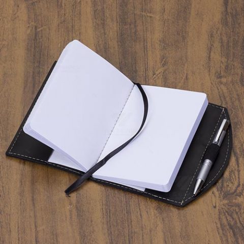 Brindes cadernetas moleskine 15,2x13,3cm personalizadas.
