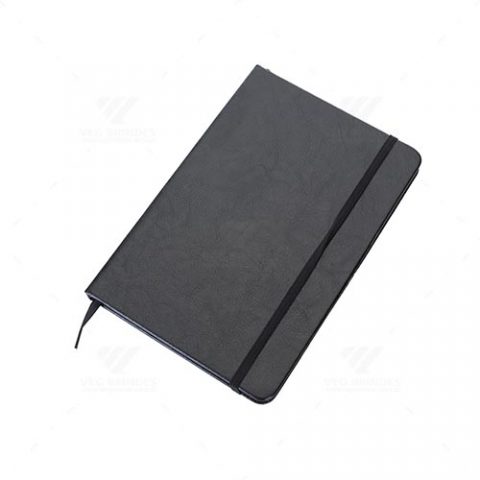 Brindes cadernetas moleskine 17,6x12,8cm personalizadas.