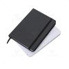 Brindes cadernetas moleskine 17,6x12,8cm personalizadas.