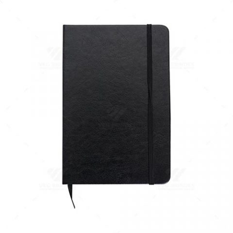 Brindes cadernetas moleskine 21x14,5cm personalizadas.