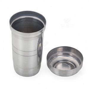 Brindes coqueteleiras alumínio 550ml personalizadas.