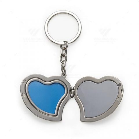 Brindes Chaveiros Metal Porta Foto Coração Personalizados.
