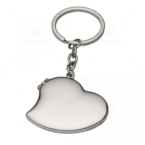 Brindes Chaveiros Metal Porta Foto Coração Personalizados.