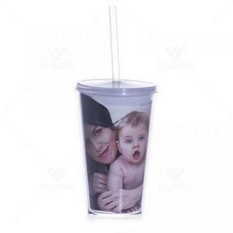 Brindes Copos Porta Foto 500ml Personalizados.