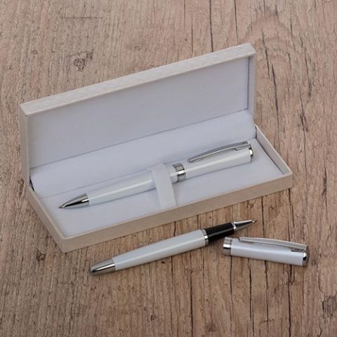 Brindes Kits Canetas Metal Personalizadas.
