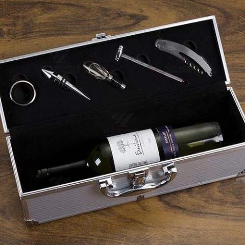 Brindes Kits Vinho 5pçs Personalizados.