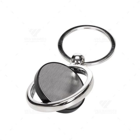 Brindes Chaveiros Giratórios Metal Personalizados.
