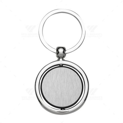 Brindes Chaveiros Giratórios Metal Personalizados.