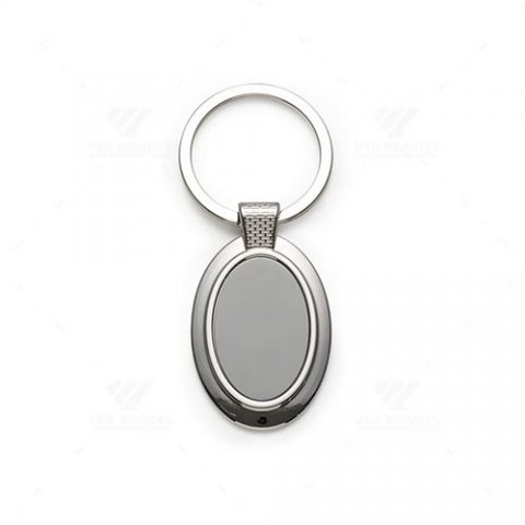 Brindes Chaveiros Metal Oval Personalizados.