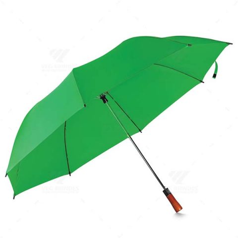 Brindes Guarda-Chuvas cabo-de-Madeira 120cm Personalizados - Veg Brindes Curitiba.