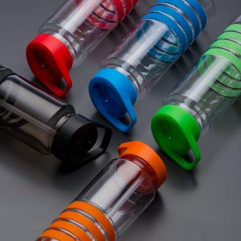 Brindes Squeezes Plásticos 700ml Personalizados - Veg Brindes Curitiba.