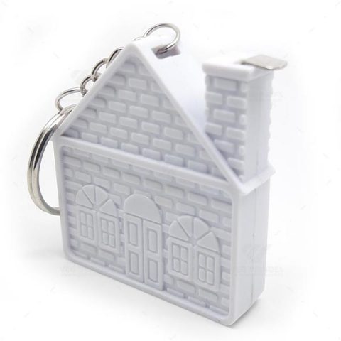 Brindes Chaveiros Casa Trena 1m Personalizados.