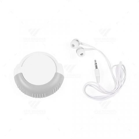 Brindes Fones de Ouvido com Estojos Personalizados.