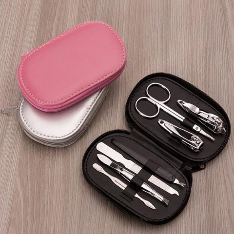 Brindes Kits Manicure 7pçs Personalizados.