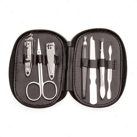 Brindes Kits Manicure 7pçs Personalizados.