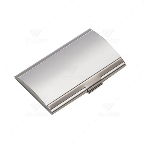Brindes Porta-Cartões Metal Personalizados.