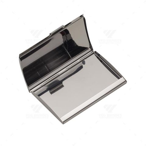 Brindes Porta-Cartões Metal Personalizados.