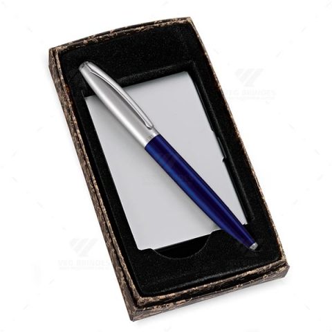 Brindes Porta-Cartões e Caneta Personalizados_Brindes Escritório-5