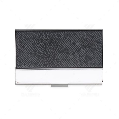 Brindes Porta-Cartões em Couro e Metal Personalizados.