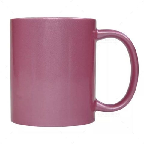 Brindes Canecas Cerâmicas Rosas Brilhantes Personalizadas.
