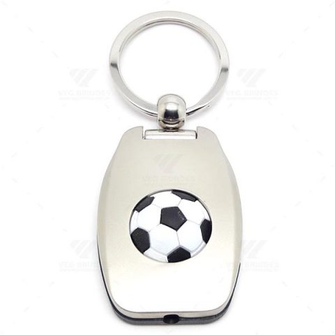 Brindes Chaveiros Meta Borracha Bola de Futebol Personalizados.