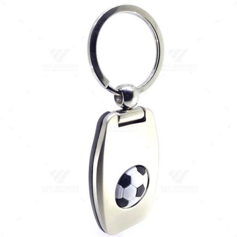 Brindes Chaveiros Metal Bola de Futebol Personalizados.