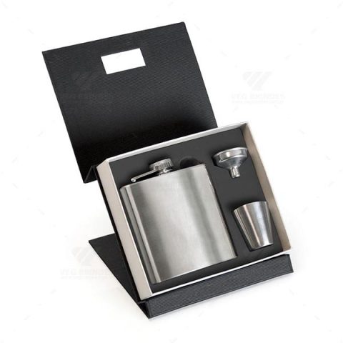 Brindes Kits Bar Inox 3pçs Personalizados.