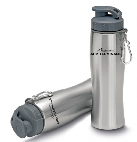 Brindes Squeezes inox 750ml personalizados - Veg Brindes Curitiba.