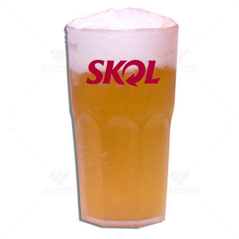 Brindes Copos Plásticos Translúcidos 400ml Personalizados.