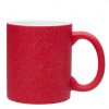 Brindes Canecas Cerâmicas Vermelhas Mágicas Cosmo 325ml Personalizas.
