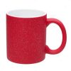 Brindes Canecas Cerâmicas Vermelhas Mágicas Cosmo 325ml Personalizas.