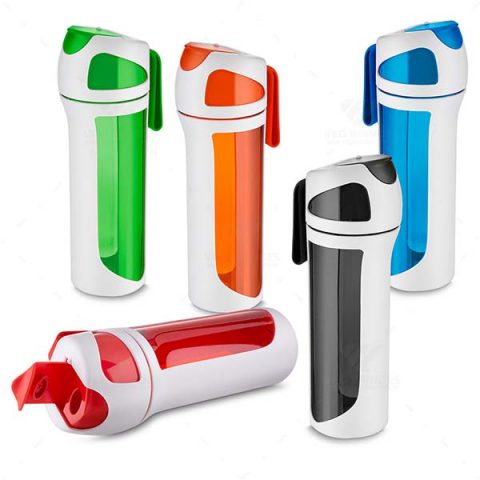 Brindes Garrafas Plásticas 550ml com Alça Personalizadas.