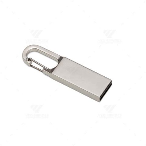Brindes Pen Drives Mosquetão Personalizados - Veg Brindes.