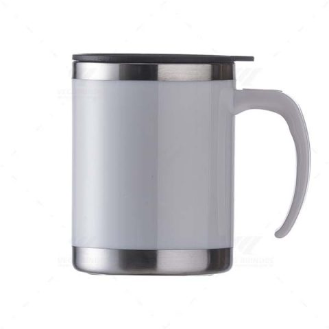 Brindes Canecas Acrílico:Inox 400ml Personalizadas - Veg Brindes.