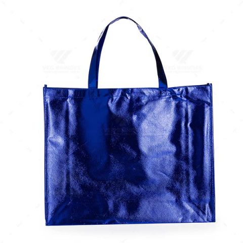 Brindes Sacolas TNT Metalizadas 40x50cm Personalizadas - Veg Brindes.