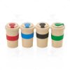 Brindes Copos Ecológicos Fibra de Bambu 450ml Personalizados - Veg Brindes.