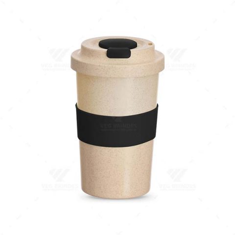 Brindes Copos Ecológicos Fibra de Bambu 450ml Personalizados - Veg Brindes.