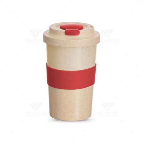 Brindes Copos Ecológicos Fibra de Bambu 450ml Personalizados - Veg Brindes.