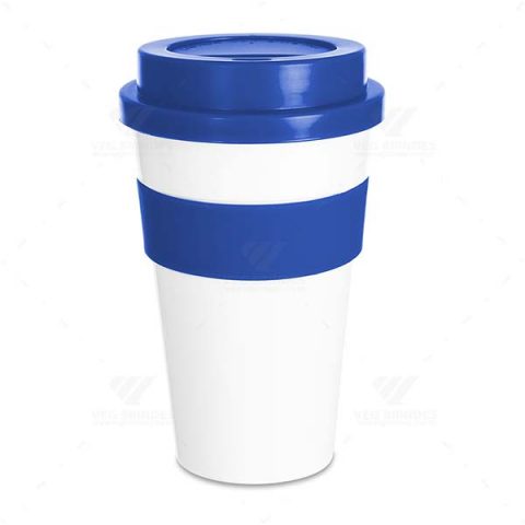 Brindes Copos Plásticos 480ml com Tampa Personalizados - Veg Brindes Curitiba.