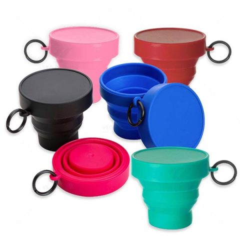 Brindes Copos Retráteis 150ml Personalizados - Veg Brindes Curitiba.