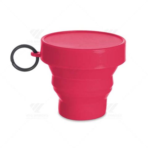 Brindes Copos Retráteis 150ml Personalizados - Veg Brindes Curitiba.