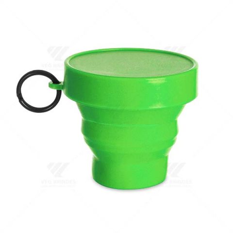 Brindes Copos Retráteis 150ml Personalizados - Veg Brindes Curitiba.