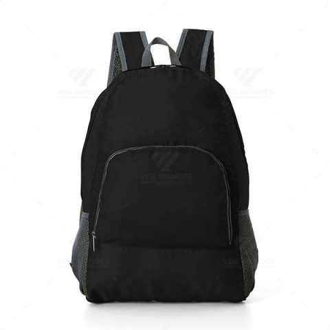 Brindes Mochilas Dobráveis 25 Litros Personalizadas - Veg Brindes Curitiba.