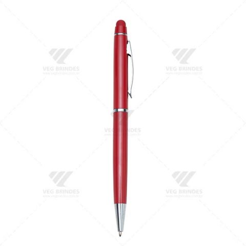 Brindes Canetas Semimetal Touch Personalizadas - Veg Brindes Curitiba.